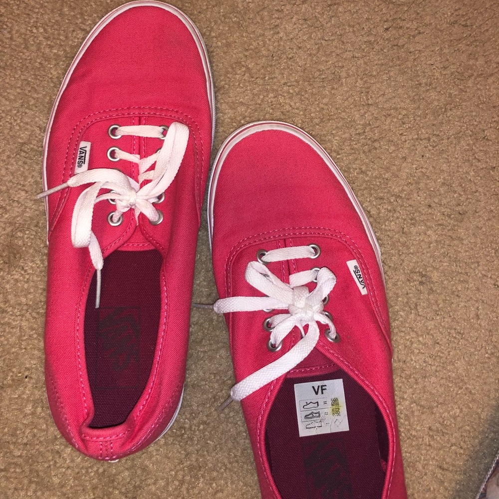 Authentic Red Vans - image 4